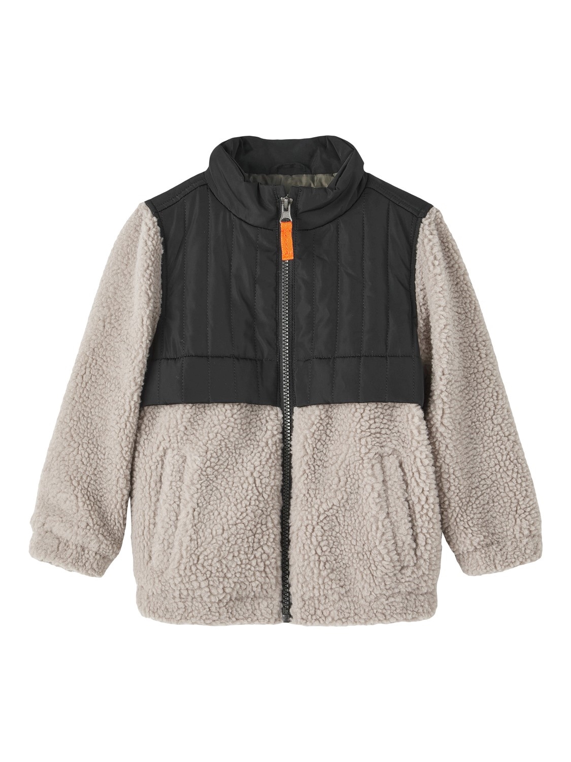 valg personificering Marco Polo NAME IT Teddy Jakke Silver Mink